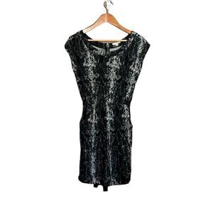 Bebop knit short sleeve print dress. Size small‎